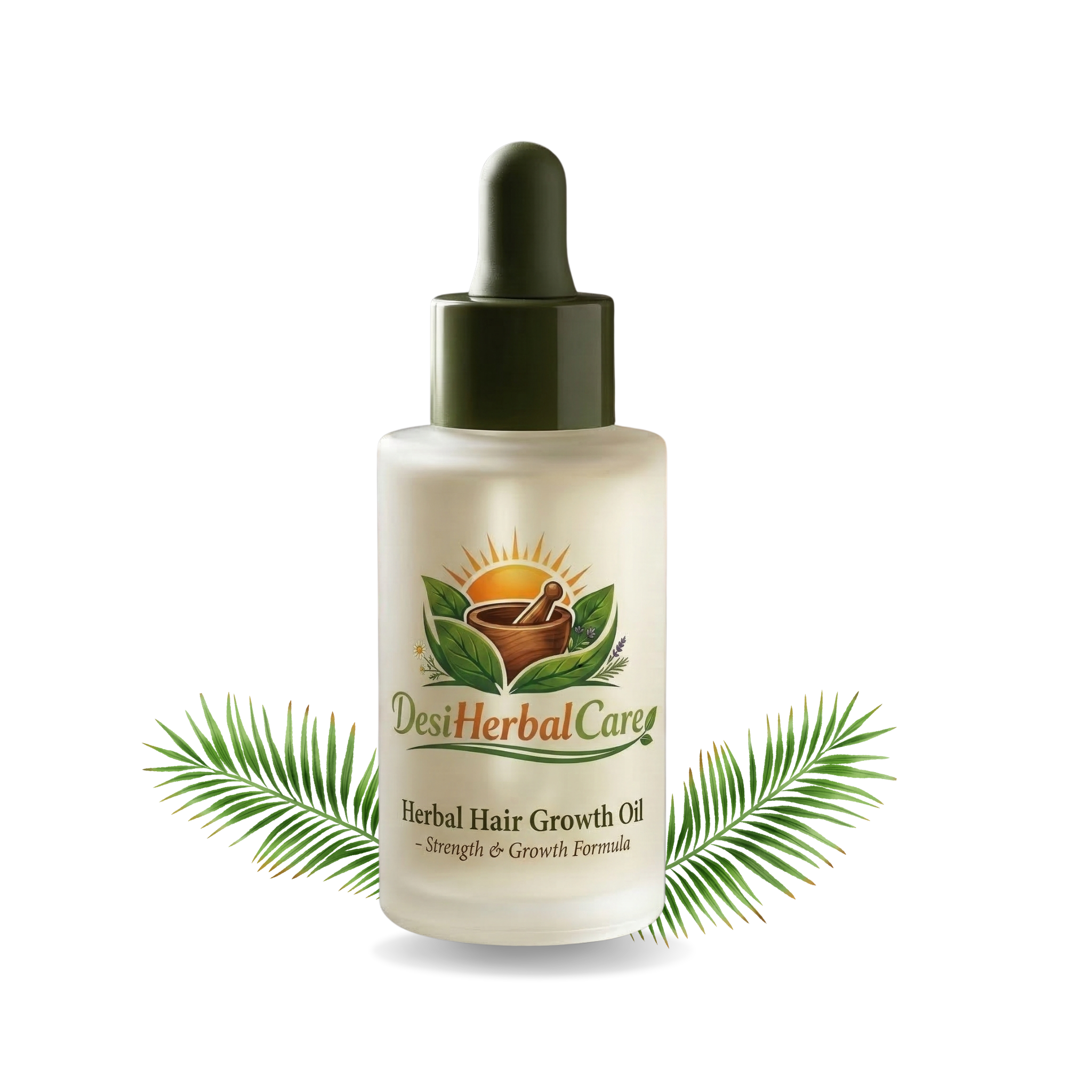 Desi Herbal Care – Herbal Hair Growth Oil (Strength & Growth Formula) – 50ml