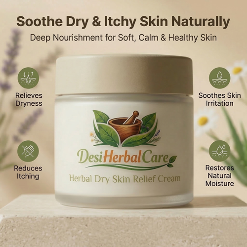 Herbal Dry Rash Relief Cream – 50g